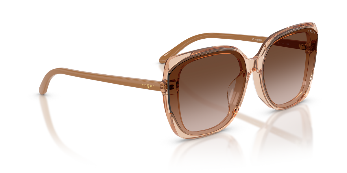 0VO5684SD Transparent Light Brown alternate view image 4 barcode 8056262521793