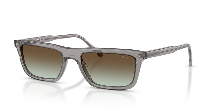 0VO5687S Transparent Grey three quarter view image 1 barcode 8056262538982