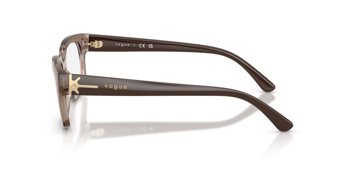 0VO5689 Transparent Brown side view image 2 barcode 8056262727591