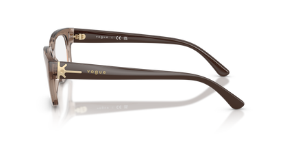 0VO5689 Transparent Brown side view image 2 barcode 8056262727591