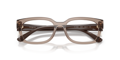 0VO5689 Transparent Brown close front view image 6 barcode 8056262727591
