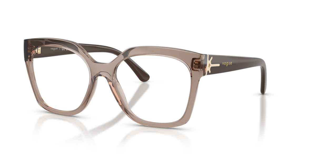 0VO5691 Transparent Brown three quarter view image 1 barcode 8056262727331