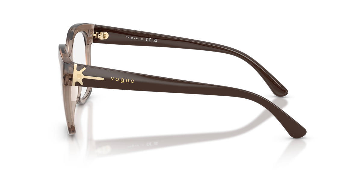 0VO5691 Transparent Brown side view image 2 barcode 8056262727331