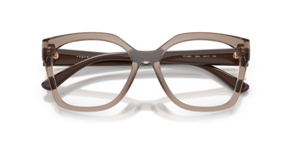 0VO5691 Transparent Brown close front view image 6 barcode 8056262727331