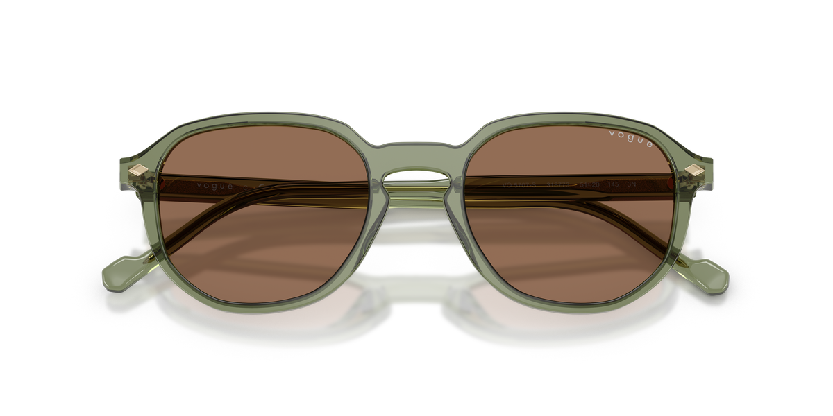 0VO5707S Transparent Green close front view image 6 barcode 8056262730256