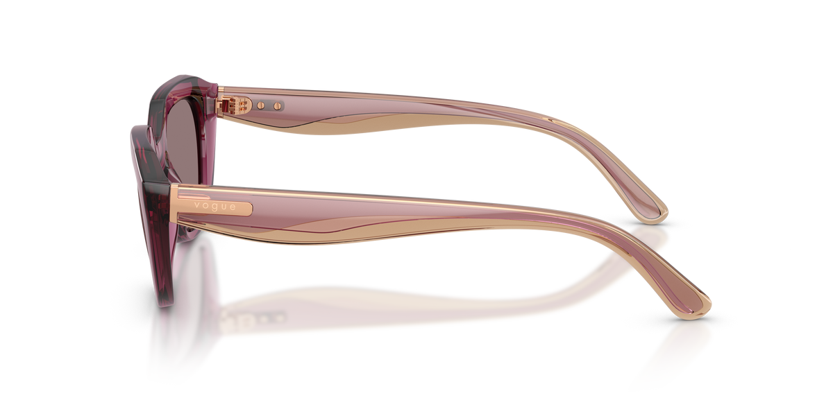 0VO5711S Transparent Purple side view image 2 barcode 8056262812143