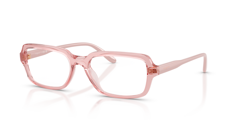 0VO5724U Transparent Pink three quarter view image 1 barcode 8056262866825