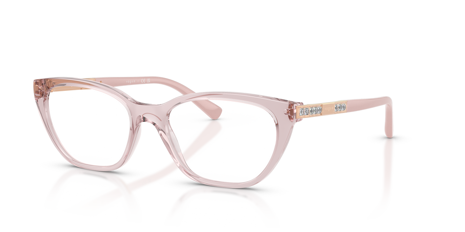 0VO5742B Transparent Pink three quarter view image 1 barcode 8056262935521