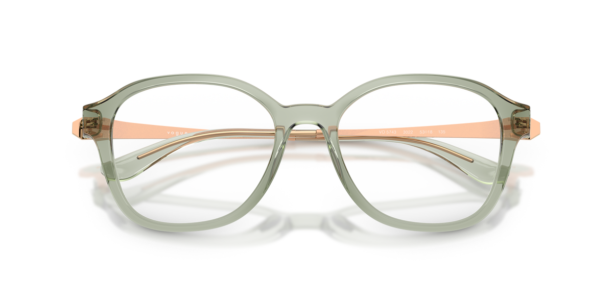 0VO5743 Transparent Green close front view image 6 barcode 8056262933022
