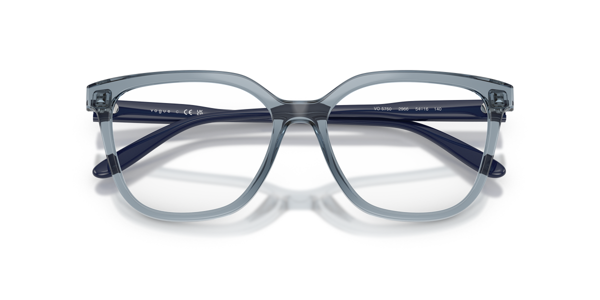 0VO5750 Transparent Light Blue close front view image 6 barcode 8056262925126