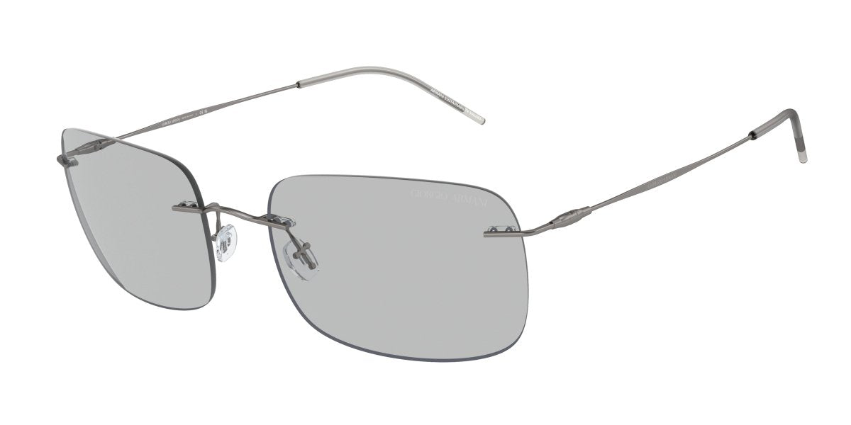 0AR1512M - Giorgio Armani - (Matte Gunmetal) Light Grey - 58 - 19 - 145 MM - Ardor Eyewear 8056262031216