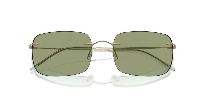 0AR1512M - Giorgio Armani - (Matte Pale Gold) Green - 58 - 19 - 145 MM - Ardor Eyewear 8056262031193