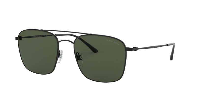 0AR6080 - Giorgio Armani - (Matte Black) Green - 55 - 19 - 145 MM - Ardor Eyewear 8053672946468