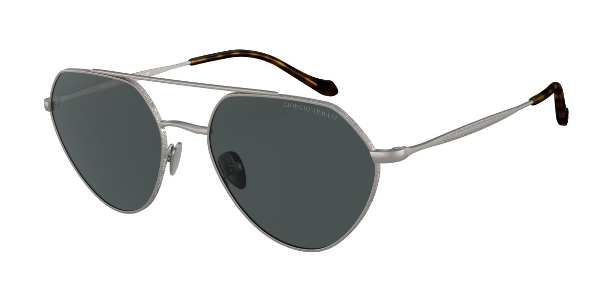 0AR6111 - Giorgio Armani - (Matte Gunmetal) Grey - 56 - 19 - 145 MM - Ardor Eyewear 8056597196635