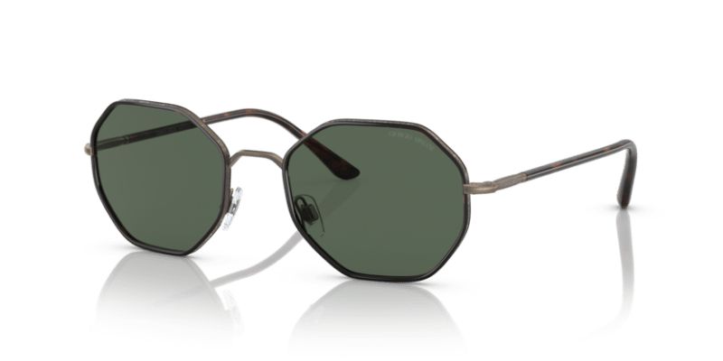 Brushed Pale Gold/Red Havana - 0AR6112J 8056597764377