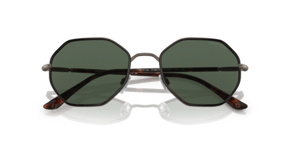 Brushed Pale Gold/Red Havana - 0AR6112J 8056597764377