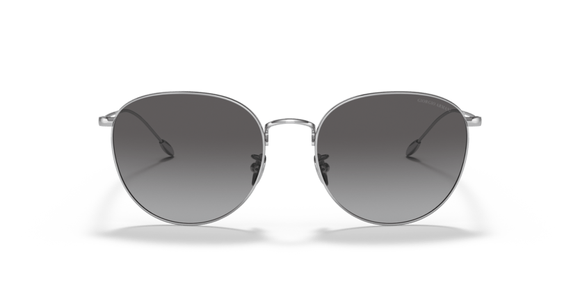 0AR6114 - Giorgio Armani - (Silver) Gradient Grey - 54 - 18 - 140 MM - Ardor Eyewear 8056597335386