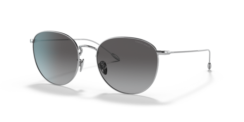 0AR6114 - Giorgio Armani - (Silver) Gradient Grey - 54 - 18 - 140 MM - Ardor Eyewear 8056597335386