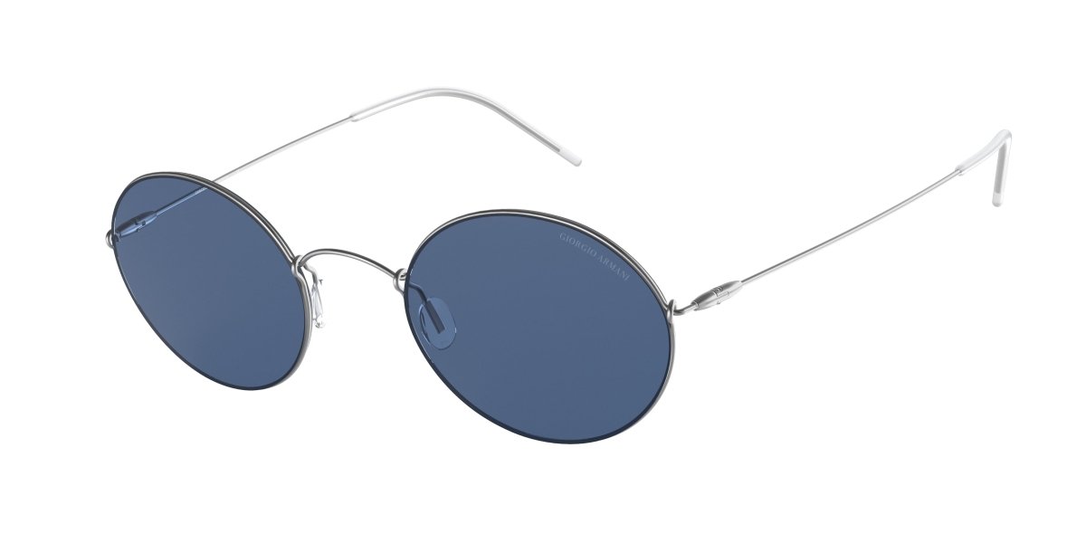 0AR6115T - Giorgio Armani - (Grey) Dark Blue - 48 - 22 - 145 MM - Ardor Eyewear 8056597335744