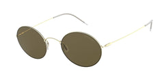 0AR6115T - Giorgio Armani - (Pale Gold) Dark Brown - 48 - 22 - 145 MM - Ardor Eyewear 8056597335775