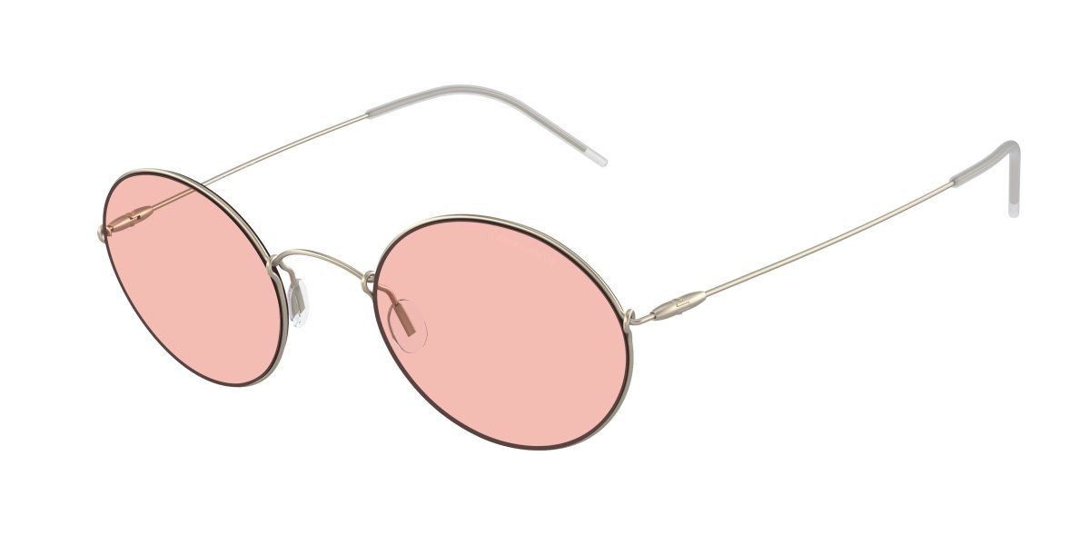 0AR6115T - Giorgio Armani - (Pale Gold) Light Pink - 48 - 22 - 145 MM - Ardor Eyewear 8056597852630