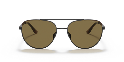 Giorgio Armani 0AR6134J Matte Black/Striped Honey 8056597628921