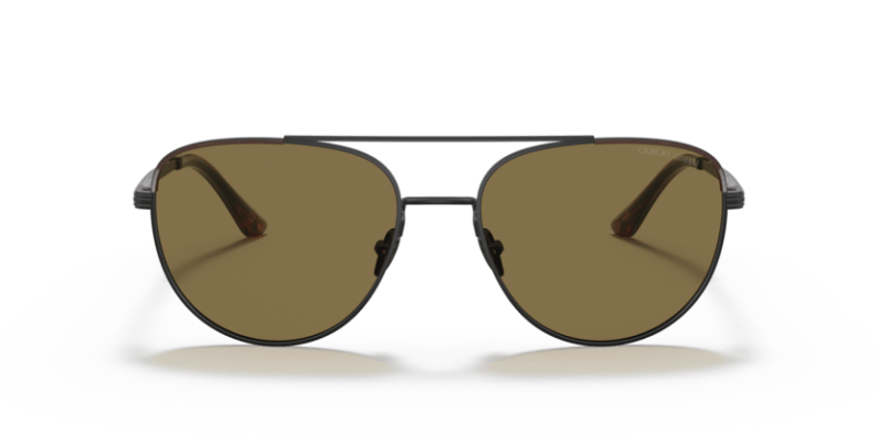 Giorgio Armani 0AR6134J Matte Black/Striped Honey 8056597628921