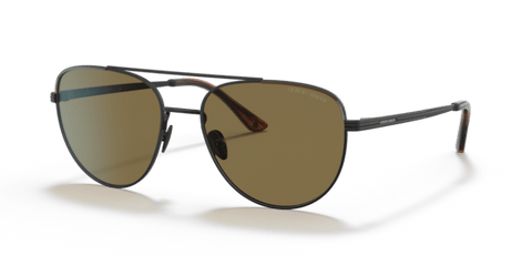 Giorgio Armani 0AR6134J Matte Black/Striped Honey 8056597628921
