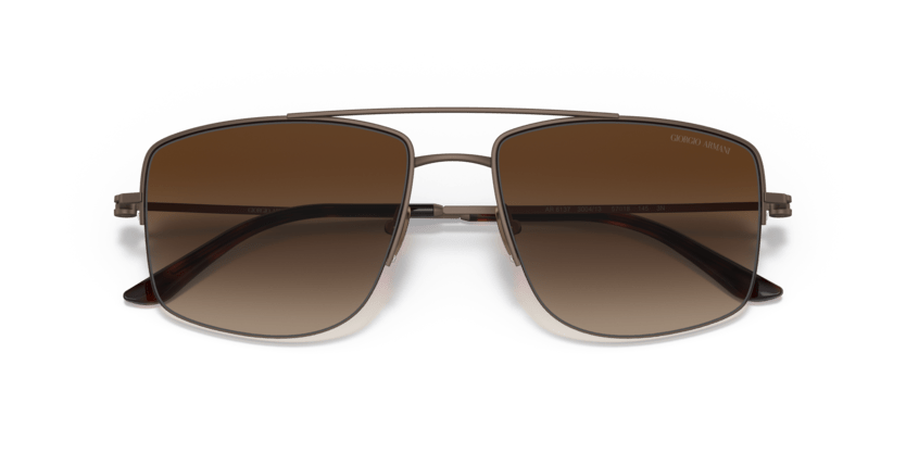 0AR6137 - Giorgio Armani - (Matte Bronze) Gradient Brown - 57 - 18 - 145 MM - Ardor Eyewear 8056597627344