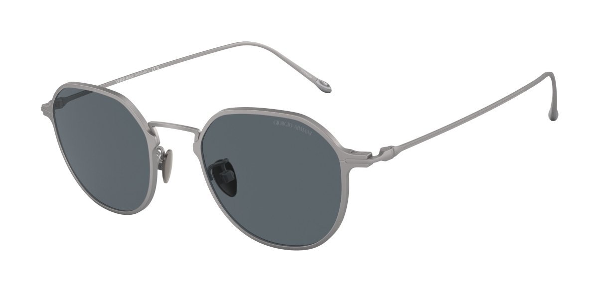 0AR6138T - Giorgio Armani - (Matte Gunmetal) Blue - 49 - 21 - 145 MM - Ardor Eyewear 8056597691659