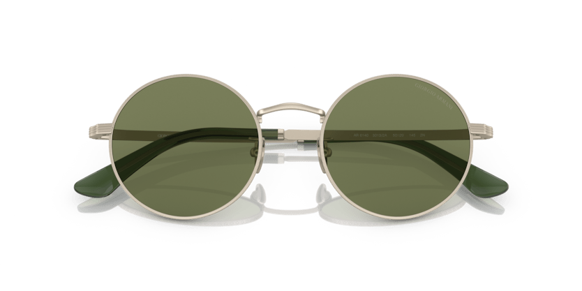 0AR6140 - Giorgio Armani - (Matte Pale Gold) Green - 50 - 20 - 145 MM - Ardor Eyewear 8056597731683