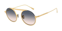 0AR6146 - Giorgio Armani - (Matte Pale Gold) Light Brown Gradient Blue - 47 - 21 - 145 MM - Ardor Eyewear 8056597890342