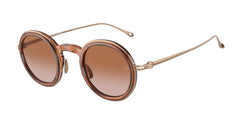 0AR6147T - Giorgio Armani - (Shiny Transparent Brown) Gradient Brown - 43 - 26 - 145 MM - Ardor Eyewear 8056597934749