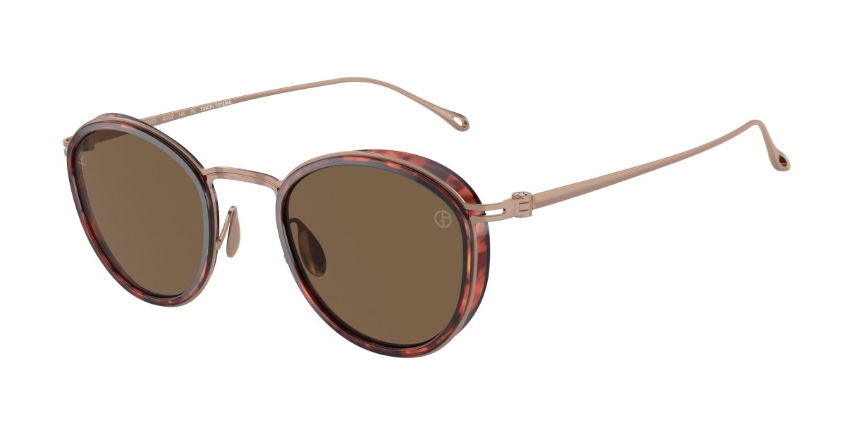 0AR6148T - Giorgio Armani - (Shiny Havana) Dark Brown - 46 - 22 - 145 MM - Ardor Eyewear 8056597934404