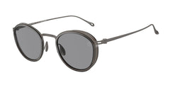 0AR6148T - Giorgio Armani - (Transparent Grey) Dark Grey - 46 - 22 - 145 MM - Ardor Eyewear 8056597934398