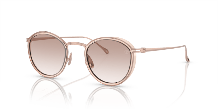 0AR6148T - Giorgio Armani - (Transparent Pink) Clear Gradient Brown - 46 - 22 - 145 MM - Ardor Eyewear 8056597934411