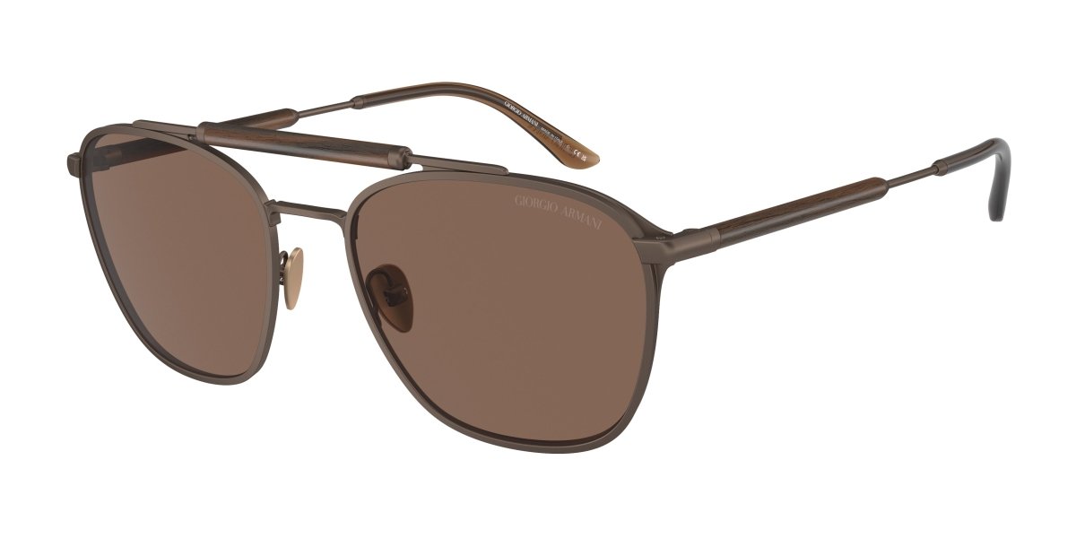 0AR6149 - Giorgio Armani - (Matte Bronze) Dark Brown - 55 - 19 - 145 MM - Ardor Eyewear 8056597946889