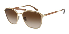 0AR6149 - Giorgio Armani - (Matte Pale Gold) Gradient Brown - 55 - 19 - 145 MM - Ardor Eyewear 8056597946872