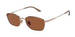 0AR6151 - Giorgio Armani - (Rose Gold) Dark Brown - 52 - 19 - 140 MM - Ardor Eyewear 8056597943369