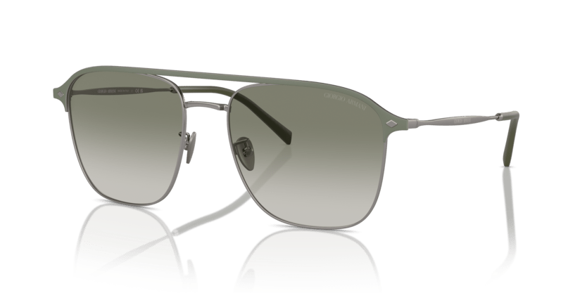 0AR6154 - Giorgio Armani - (Matte Gunmetal) Gradient Green - 57 - 18 - 145 MM - Ardor Eyewear 8056262068403