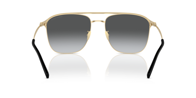 0AR6154 - Giorgio Armani - (Pale Gold) Gradient Grey Polarized - 57 - 18 - 145 MM - Ardor Eyewear 8056262068397