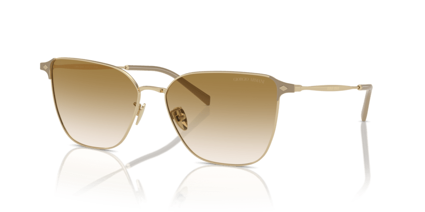 0AR6155 - Giorgio Armani - (Pale Gold) Clear Gradient Light Brown - 58 - 15 - 140 MM - Ardor Eyewear 8056262031896