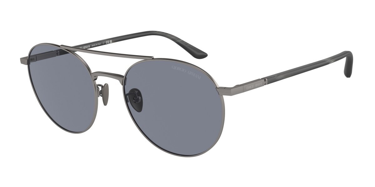 0AR6156 - Giorgio Armani - (Matte Gunmetal) Blue - 54 - 19 - 145 MM - Ardor Eyewear 8056262034484