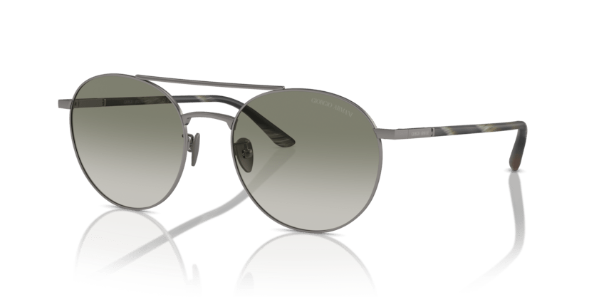 0AR6156 - Giorgio Armani - (Matte Gunmetal) Gradient Green - 54 - 19 - 145 MM - Ardor Eyewear 8056262034460