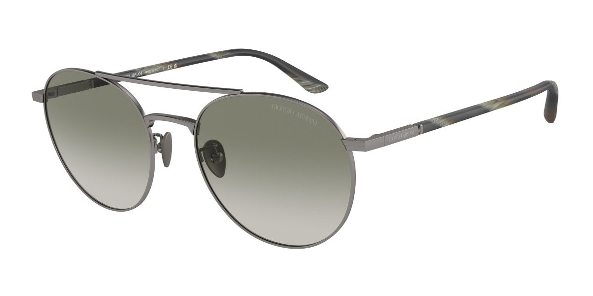 0AR6156 - Giorgio Armani - (Matte Gunmetal) Gradient Green - 54 - 19 - 145 MM - Ardor Eyewear 8056262034460