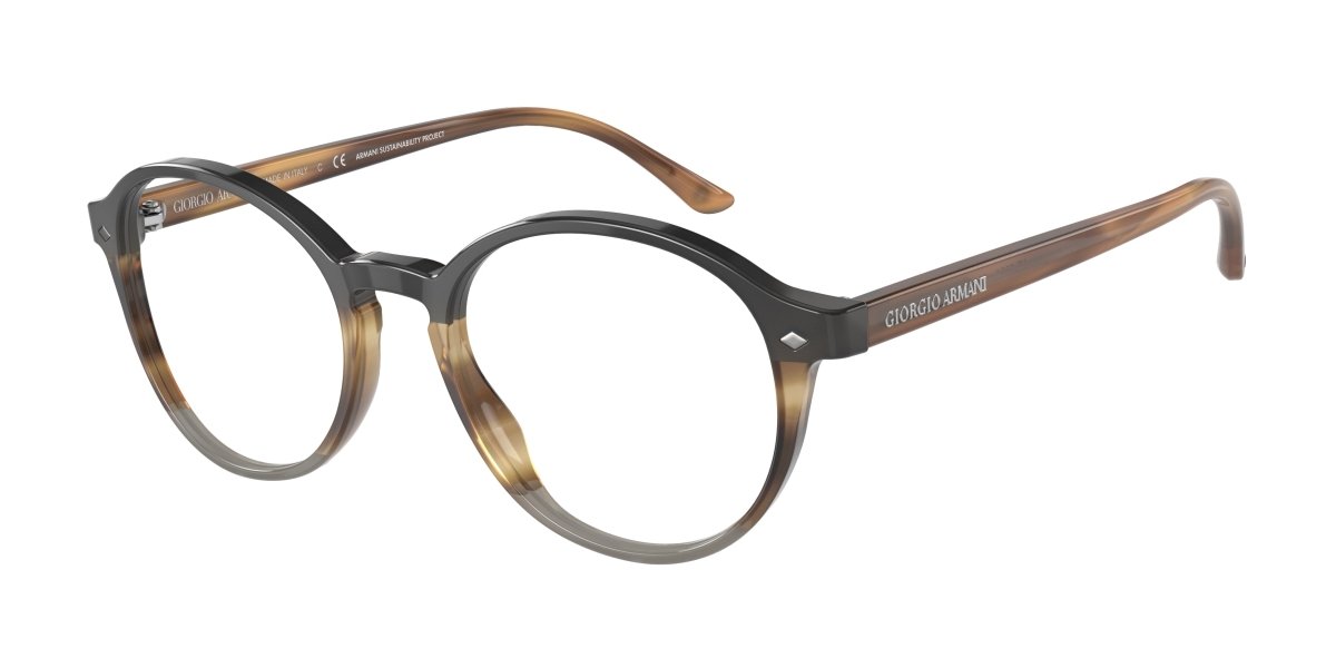 0AR7004 - Giorgio Armani - Tortoise - (Striped Brown 5912) - 49 - 19 - 145 MM - Ardor Eyewear 8056597537599