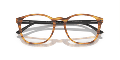 0AR7074 - Giorgio Armani - Brown - (Matte Striped Light Brown 5562) - 50 - 19 - 145 MM - Ardor Eyewear 8053672730005