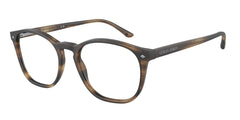 0AR7074 - Giorgio Armani - Brown - (Striped Matte Dark Brown 5405) - 50 - 19 - 145 MM - Ardor Eyewear 8053672392074