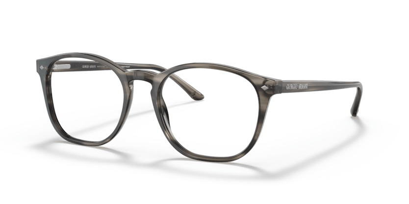 0AR7074 - Giorgio Armani - Grey - (Bio Striped Grey Havana 5877) - 50 - 19 - 145 MM - Ardor Eyewear 8056597649209