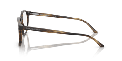 Striped Matte Dark Brown - 0AR7074 8053672392074